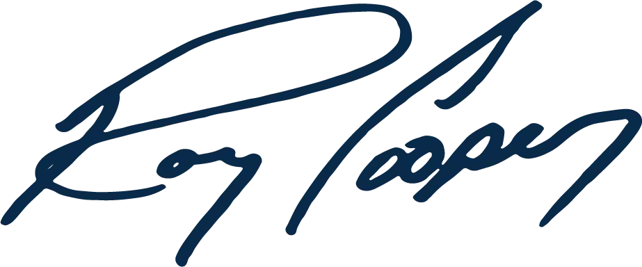 Roy Cooper signature