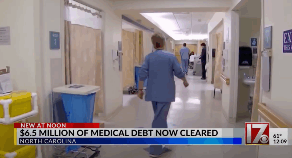 "$6.5 Million of Medical Debt now Clear"