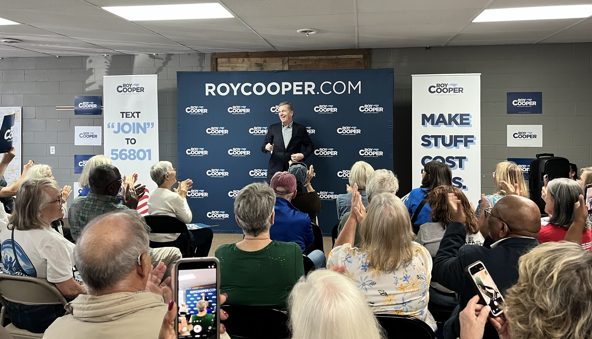 Roy Cooper Continues “Make Stuff Cost Less” Tour in Smithfield | Roy ...